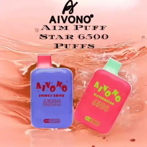 Aivono Aim Puff Star 6500 Puffs Vape jetable - Compact, rechargeable et savoureux