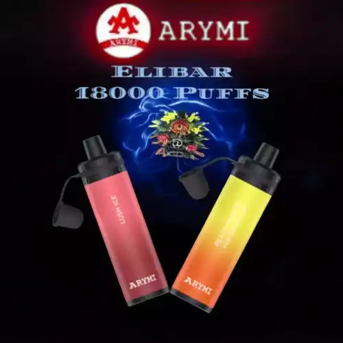 Arymi Elibar 18000 bouffées, Vape jetable, Vape rechargeable