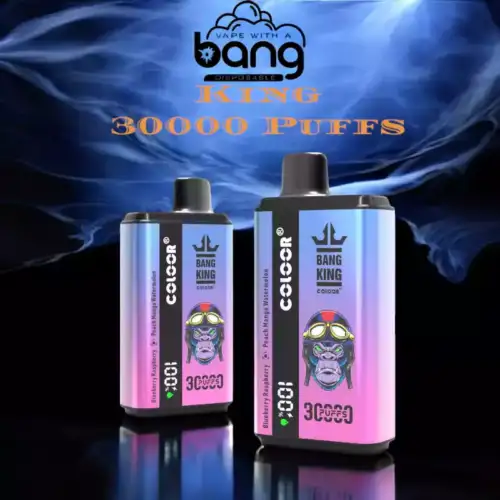 BANG King 30000 Puffs Vape jetable Vape longue durée et savoureuse