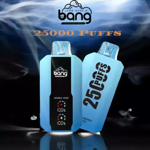 Bang 25000 Puffs Full Screen Vape jetable Expérience de vapotage longue durée, savoureuse et puissante