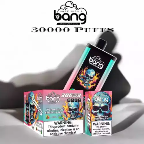 Bang 30000 Puffs Vape jetable Performance et saveur ultimes pour les longues sessions