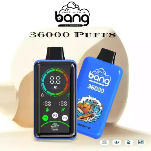 Bang 36000 Puffs Vape jetable Vape de longue durée, puissant et savoureux