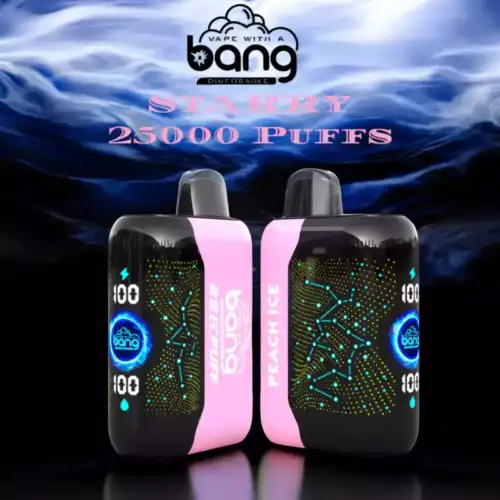 Bang STARRY 25000 bouffées Vape jetable Vape longue durée et haute performance