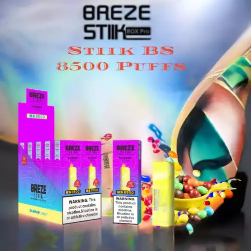 Breze Stiik BS 8500 Puffs Disposable Vape 600mAh Battery