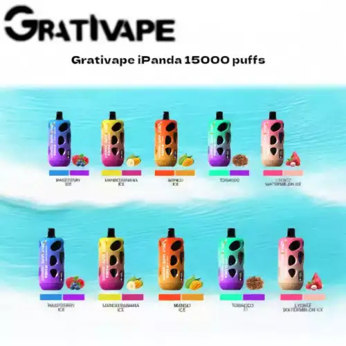 Grativape iPanda 15000 Puffs Vape jetable haute performance et savoureuse