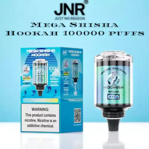 JNR Mega Shisha Hookah 100000 bouffées Vape jetable