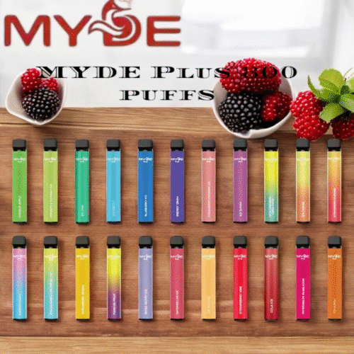 MYDE Plus 800 Puffs Compact, Flavorful Disposable Vape
