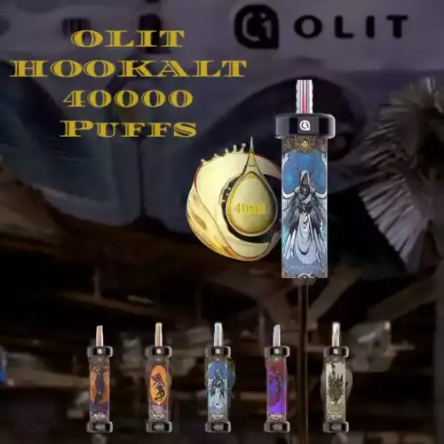 OLIT HOOKALT 40000 Puffs Disposable Vape Premium Vaping Experience with  40mL E-liquid