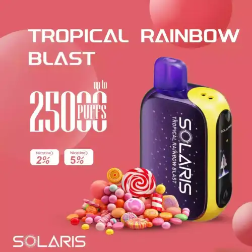 Solaris 25K Puffs Disposable Vape  Lasting Performance with Refreshing Flavors